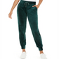 Ideology Women's Velour Joggers Green Size XX-Large