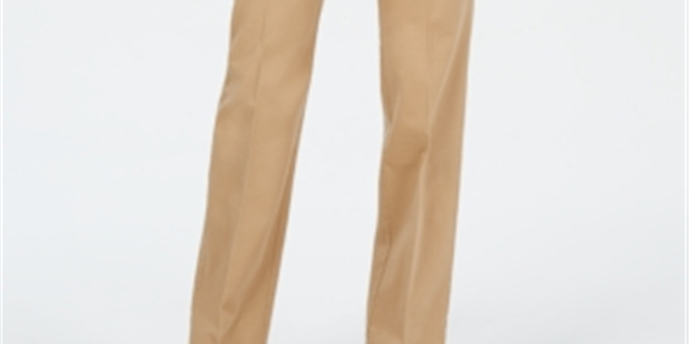 Charter Club Women's Tummy Control Trouser Beige  Size 16S