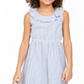 Charter Club Big Girl's Mommy & Me Seersucker Dress Blue Size L
