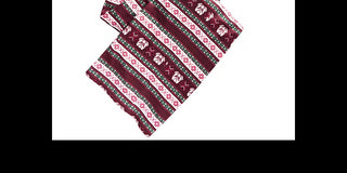Club Room Men's Fair Isle Pajama Pants Red Size Large