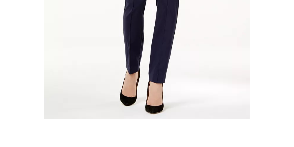 Style & Co Women's Pull On Skinny Pants Grey Size XS