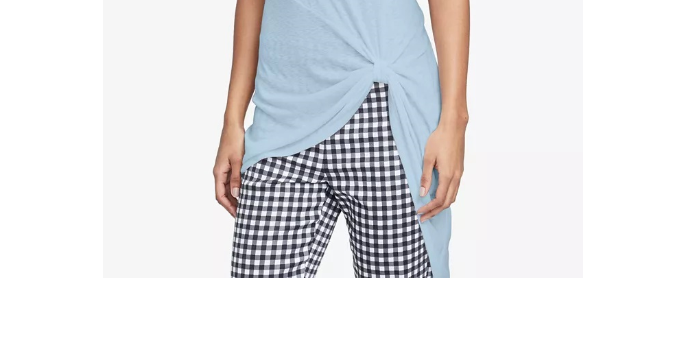 Rachel Roy Women's Twisted High-Low Top Purple Size Large