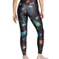 Nike Women's Power Dri Fit Floral Print High Waist Training Tights Blue Size X-Small