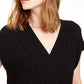 Alfani Women's Striped Batwing-Sleeve Sweater Black Size Medium