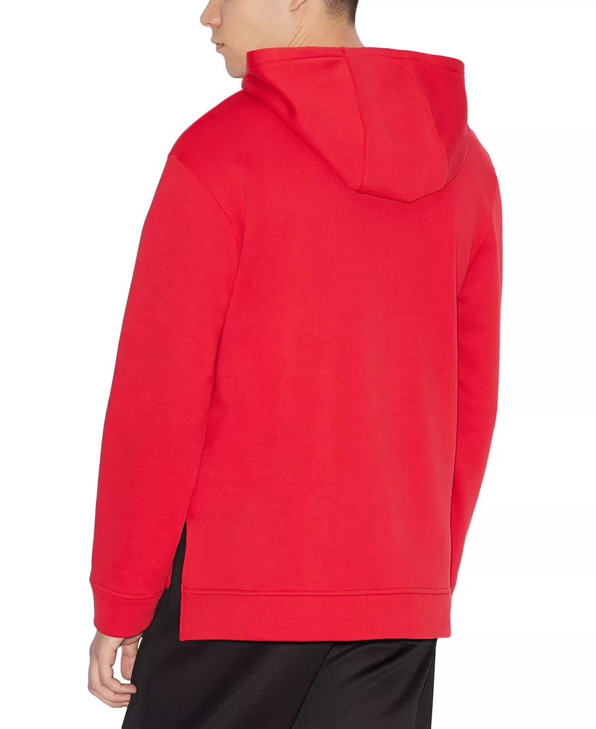 Ax Armani Exchange Men's Logo Sweatshirt Red Size Small