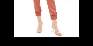 Bar III Women's Cuffed Pants Brown Size XX-Small