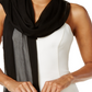 Vince Camuto Women's Embellished Evening Wrap Scarf Clutch Black One Size