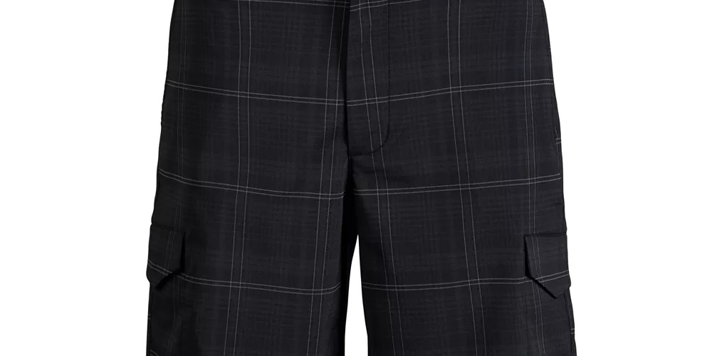 Attack Life Men's Fairway Cargo Shorts Black Size 44