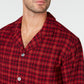 Club Room Men's Plaid Flannel Pajamas Red Size Large