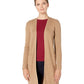 Ralph Lauren Women's Ribbed Long Cardigan Sweater Beige Size X-Large
