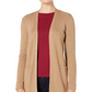 Ralph Lauren Women's Ribbed Long Cardigan Sweater Beige Size X-Large