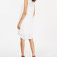 Style & Co Women's Embroidered Dress White Size PP