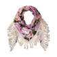 Steve Madden Women's Keep Blooming Triangle Scarf Pink One Size