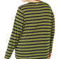 Michael Kors Women's Plus Striped Crewneck T-Shirt Green Size 0X