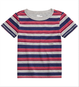 Epic Threads Toddler Boy's Multi-Stripe T-Shirt Gray Size 2T