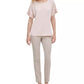 Calvin Klein Women's Short Sleeve Top White Size Medium