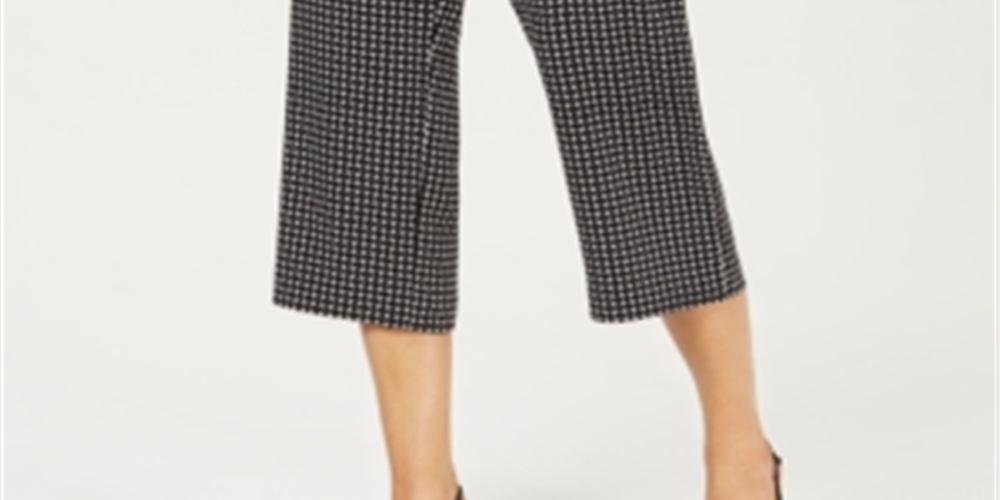 Alfani Women's Printed Pants Black Size Petite X-Large