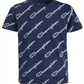 Champion Little Boy's Open Script Short Sleeve Tee Navy Size 7