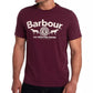 Barbour Men's Max Logo Graphic T-Shirt RedSize Medium