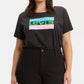 Levi's Women's Trendy Plus Perfect T-Shirt Black Size 2X