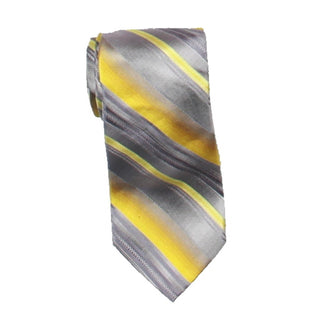 Van Heusen Men's Alder Silk Business Neck Tie Gray Size One Size
