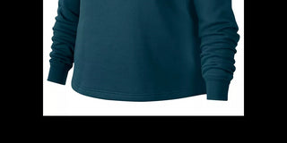 Nike Women's Plus Fleece Fitness Athletic Jacket Green Size 3X