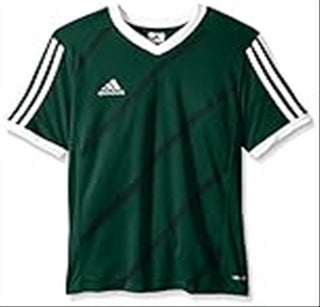 adidas Boy's Youth Tabela 14 Short Sleeve Jersey Green Size Small