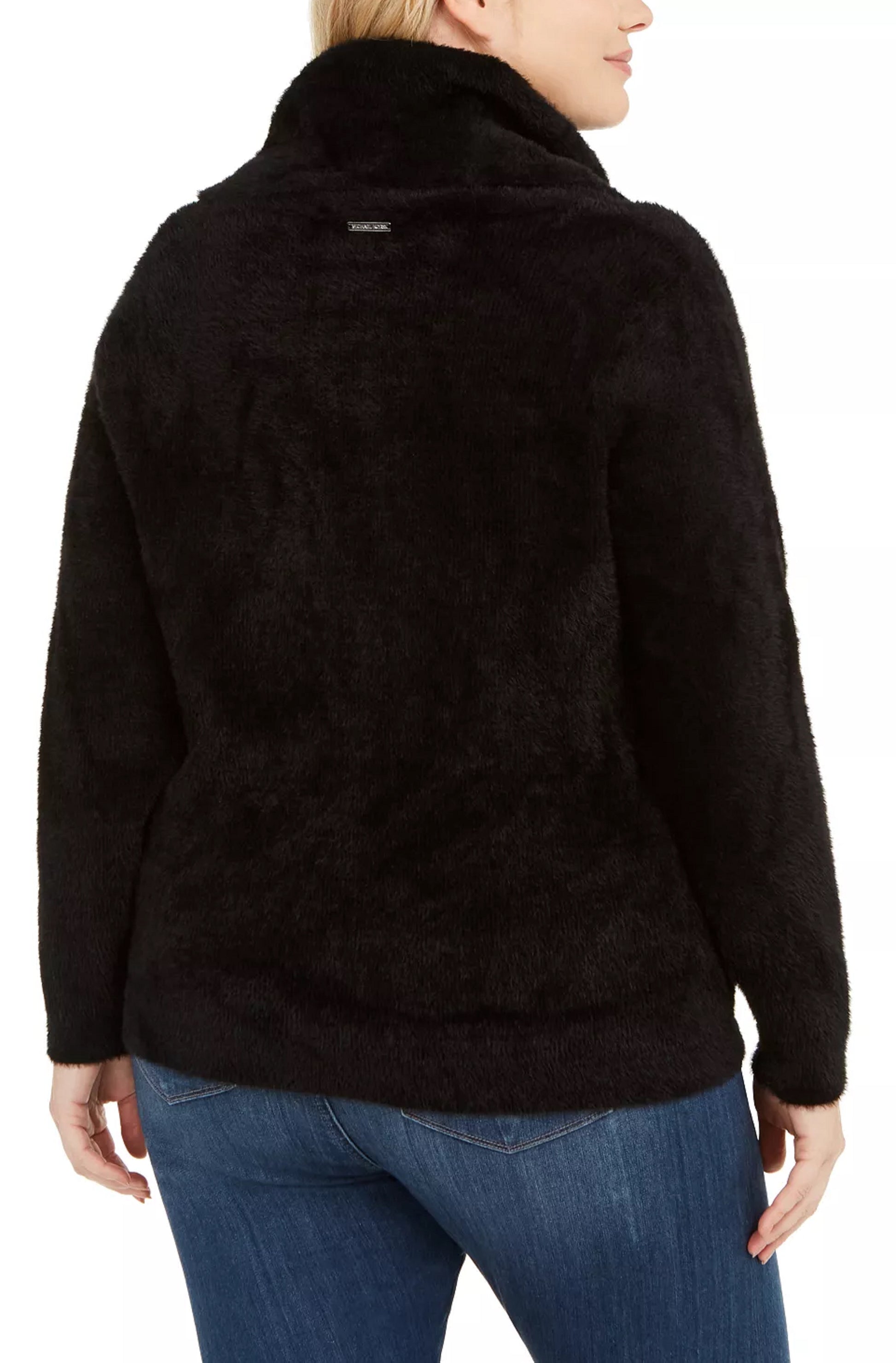 michael-kors-womens-plus-soft-knit-cowl-neck-sweater-black-size-2x
