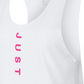 Nike Women's Miler Dri-Fit Just Do It Running Tank Top White Size Small