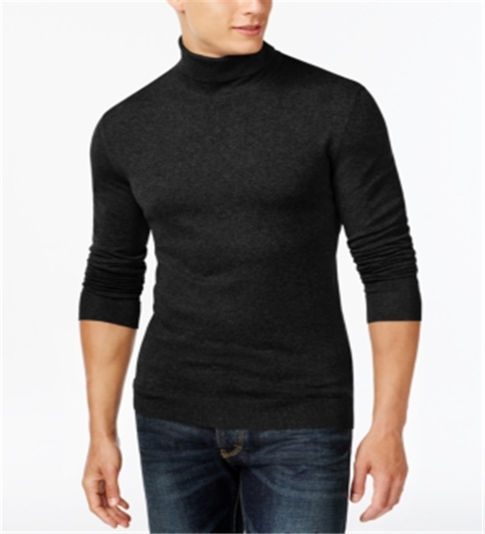 Alfani Men's Turtleneck Sweater Black Size Medium