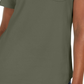 Karen Scott Women's Cotton Polo Shirt Green Size Small