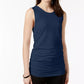 Alfani Women's Ruched Tank Top Blue Size X-Small