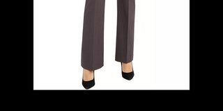 Anne Klein Women's Straight Leg Pants Gray Size 6