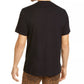 INC International Concepts Men's T-Shirts Zipped Front Faux Leather V Neck Black Size 48