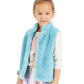 Epic Threads Toddler Girl's Faux Fur Vest Blue Size 3T