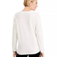 Karen Scott Women's Petite Microfleece Top White Size Petite XL