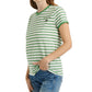 Lucky Brand Men's Short Sleeve Crew Neck Lucky You Striped Tee Green Size XL