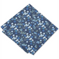 Bar III Men's Garside Floral Pocket Square Blue Size Regular
