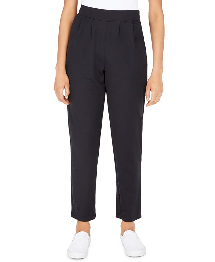 Indigo Rein Junior's Pleated Pull on Pants Black Size -XL