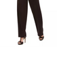 Vince Camuto Women's Embellished V Neck Straight Leg Jumpsuit Black Size 14