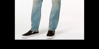 American Rag Men's Barkley Denim Mid Rise Straight Leg Jeans Blue Size 34X30