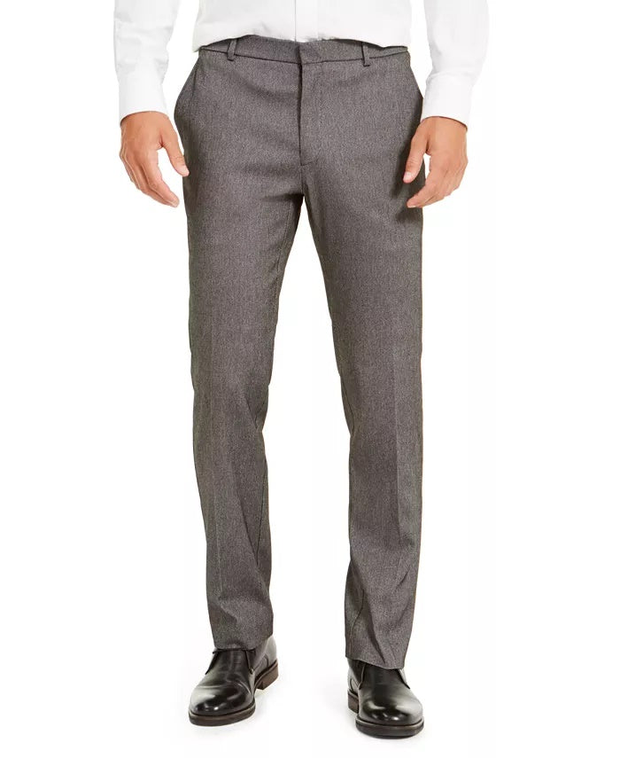 Tommy Hilfiger Men's Houndstooth Pants Grey  Size 38X32