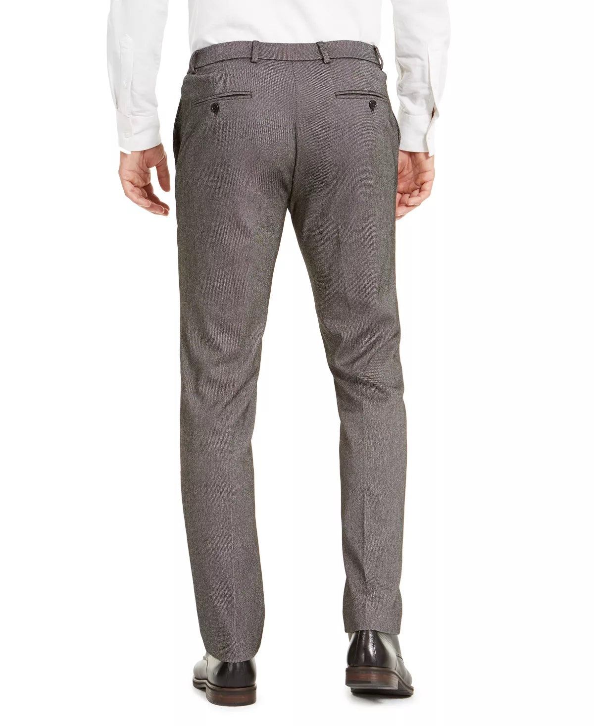 Tommy Hilfiger Men's Houndstooth Pants Grey  Size 38X32