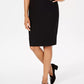 Charter Club Women's Pull On Tummy Control Skirt  Black Size 18