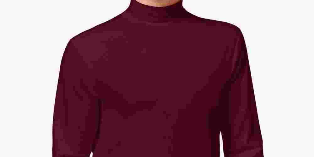 Club Room Men's Long Sleeve Classic Fit Casual Shirt Red Size XX-Large