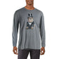 Club Room Men's Bulldog Tuxedo Graphic Crewneck T-Shirt Gray Size XX-Large