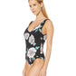 Surfin Love One Piece Swimsuit Black Size XS