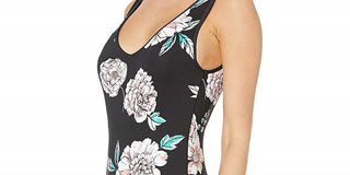 Surfin Love One Piece Swimsuit Black Size XS