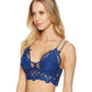 Free People Women's Adella Lace Bralette Blue Size Large