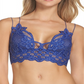 Free People Women's Adella Lace Bralette Blue Size Large